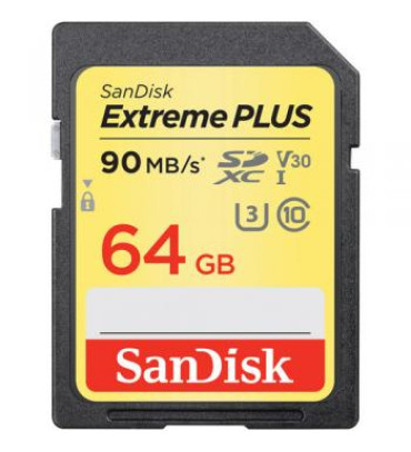 SanDisk Extreme 64GB microSDXC UHS-I Card